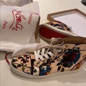 Christian Louboutin sneakers size 39 floral